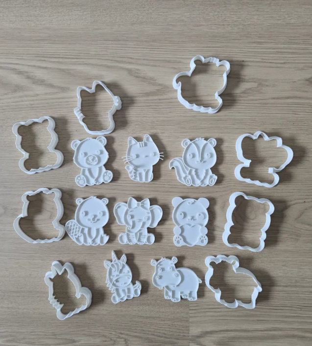 Cortador de galletas - Animales Lindos (pack 8 un)-3