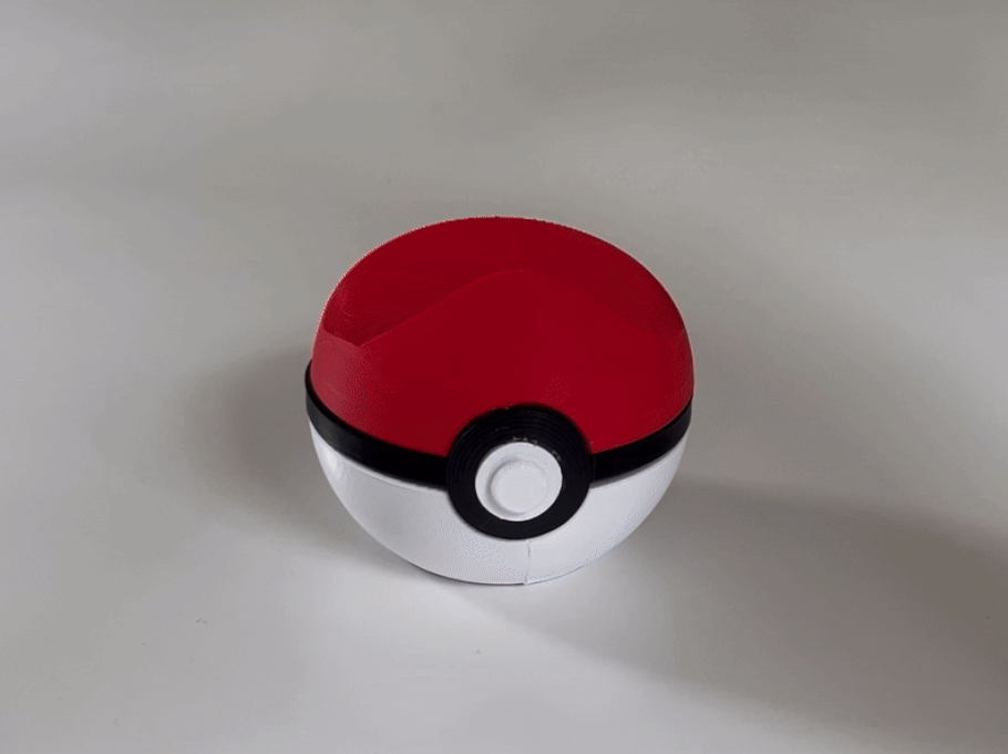 Soporte para mando PS5 forma de Pokebola-3