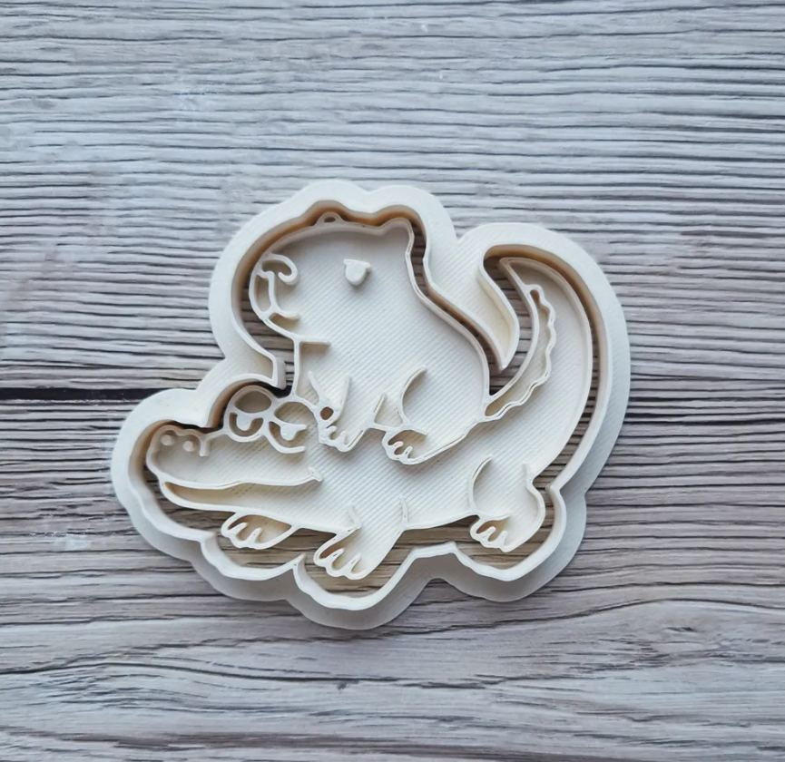 Cortador de galletas - Capibara tierno (pack 5 un)-3