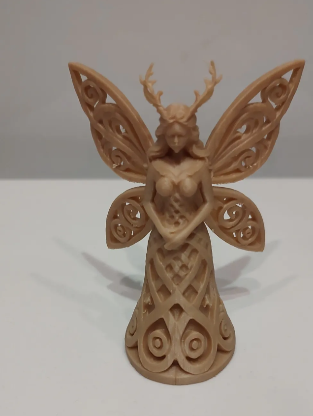 Adorno navidad - Hada Invernal-2