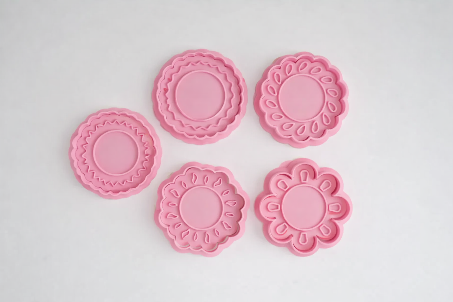 Cortadores de galletas - sol (pack 5 un) -2