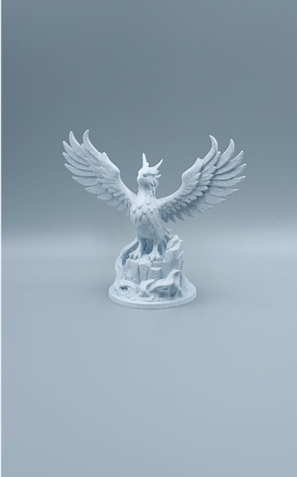 Figura Decoración- Mini Estatua de Fénix -3