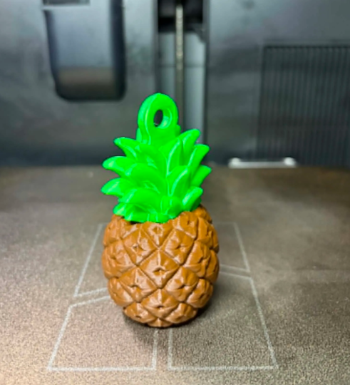 Llavero Prints Patro- Piña Tropical-2
