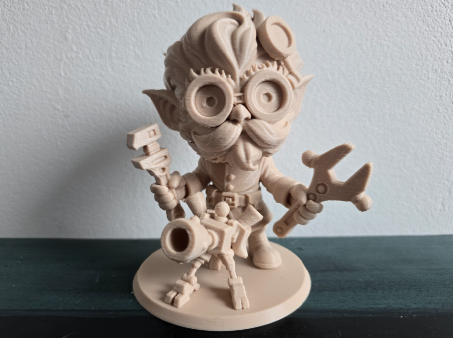 Figura Decorativa- Heimerdinger de League Of Legends-3