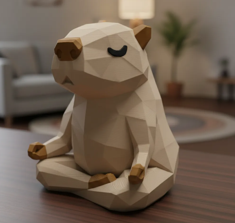 Decoración - Capibara Relajado-1