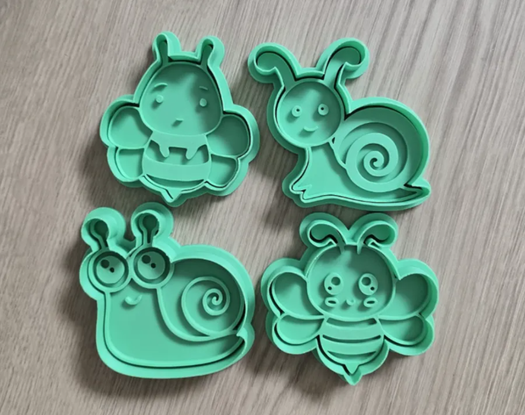 Cortador de galletas - Insectos (pack 4 un)-3