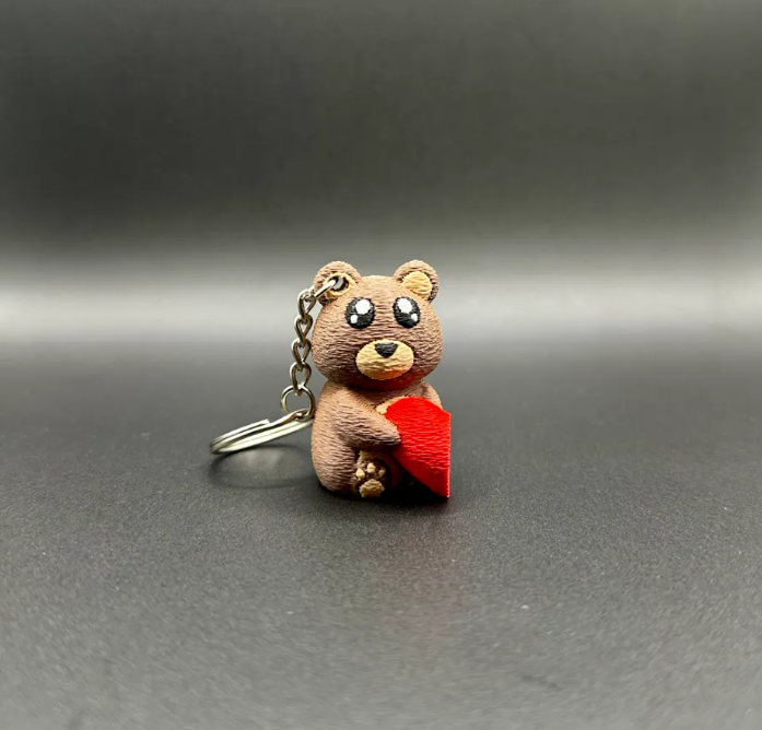Llavero Par Osos Enamorados - San Valentín  -2