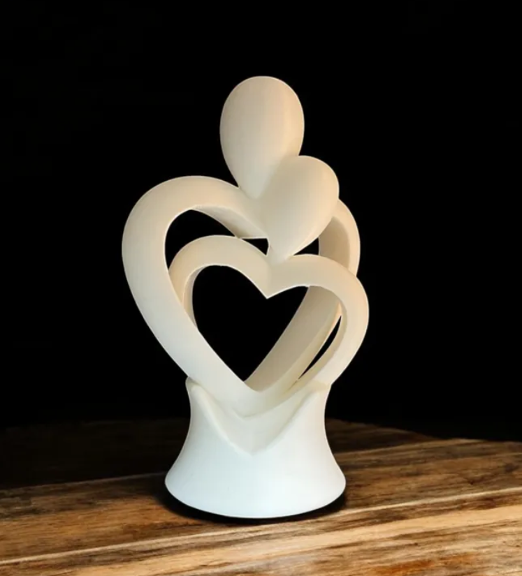 Figura decorativa enamorados - San Valentín-2