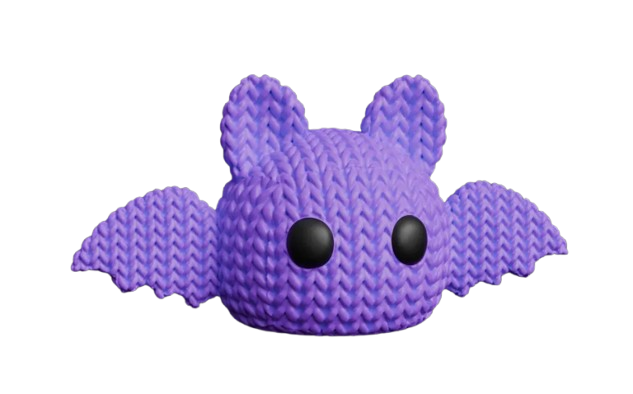 Figura Murciélago  - Diseño Estilo Tejido-1