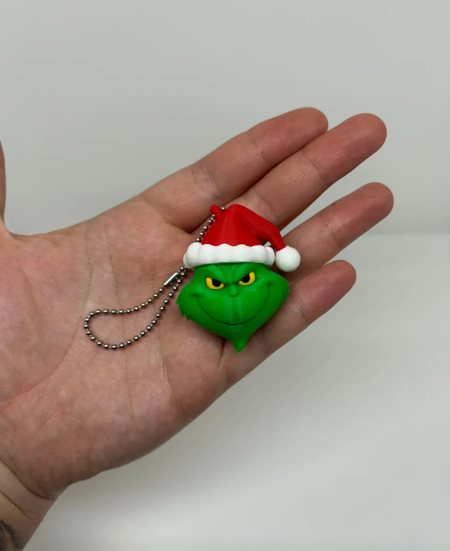 Decoración - Llavero Mini Grinch Navideño-2