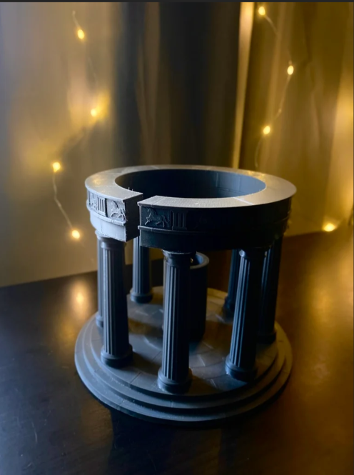 Soporte para Papel de Cocina Columna Griega (no incluye nova)-3