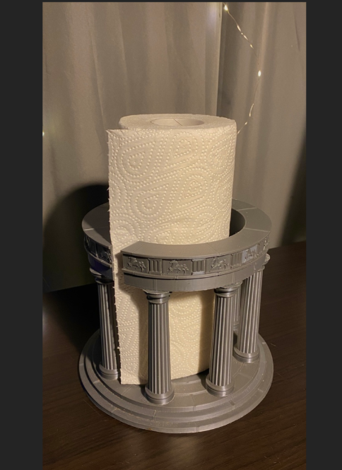 Soporte para Papel de Cocina Columna Griega (no incluye nova)-4