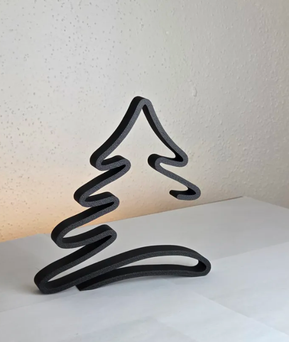 Decoración - Figura árbol navidad Minimalista-2