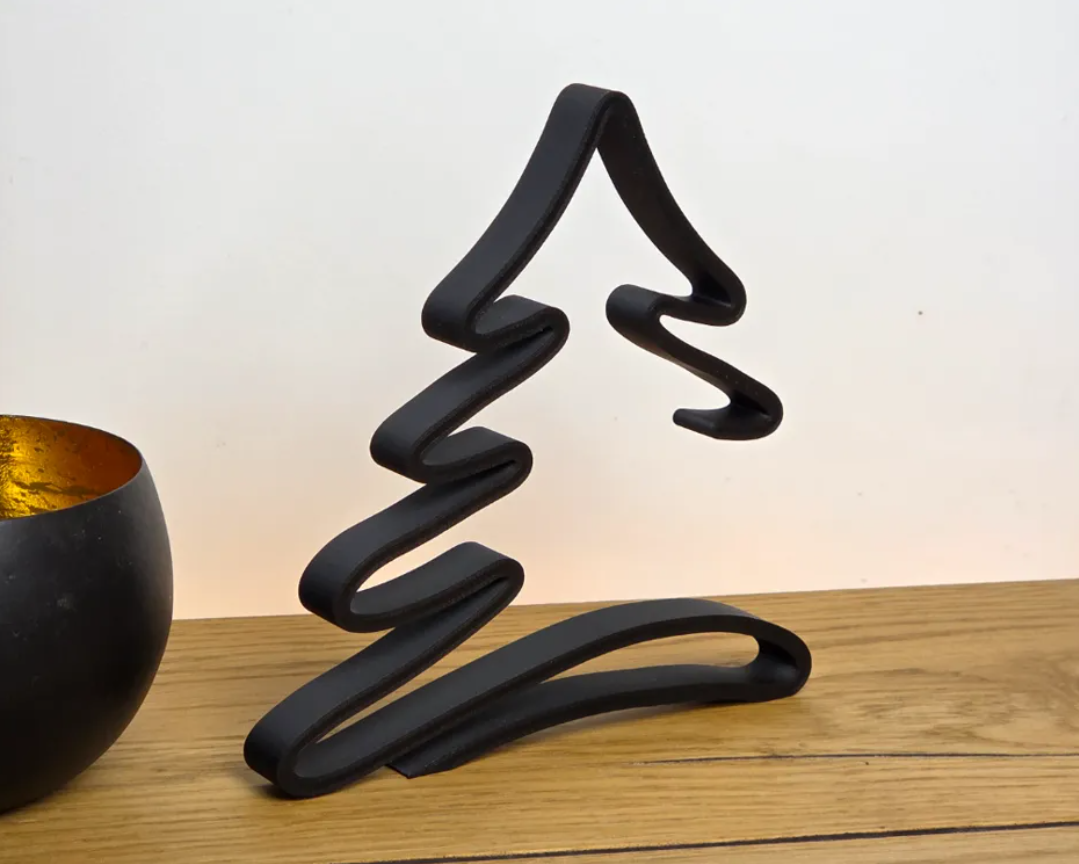 Decoración - Figura árbol navidad Minimalista-3