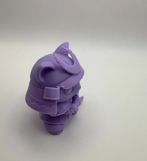 Figura Decorativa Prints Patro- Gatito Samurái -4