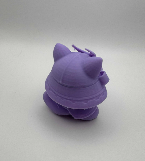 Figura Decorativa Prints Patro- Gatito Samurái -5