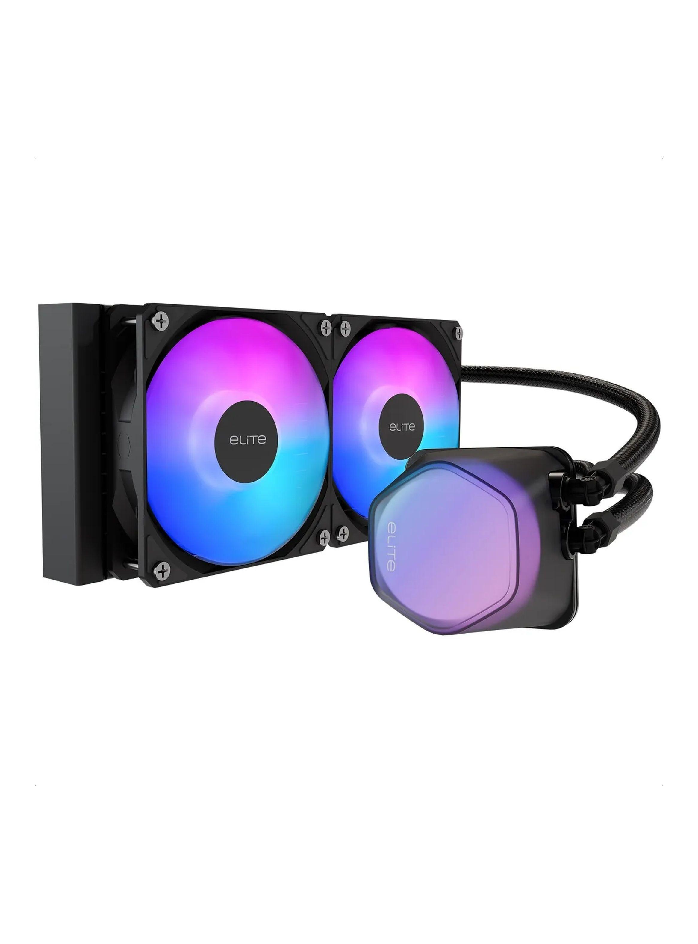Refrigeraci n L quida AIO Cooler Master Elite Liquid 240 ARGB 240mm-1