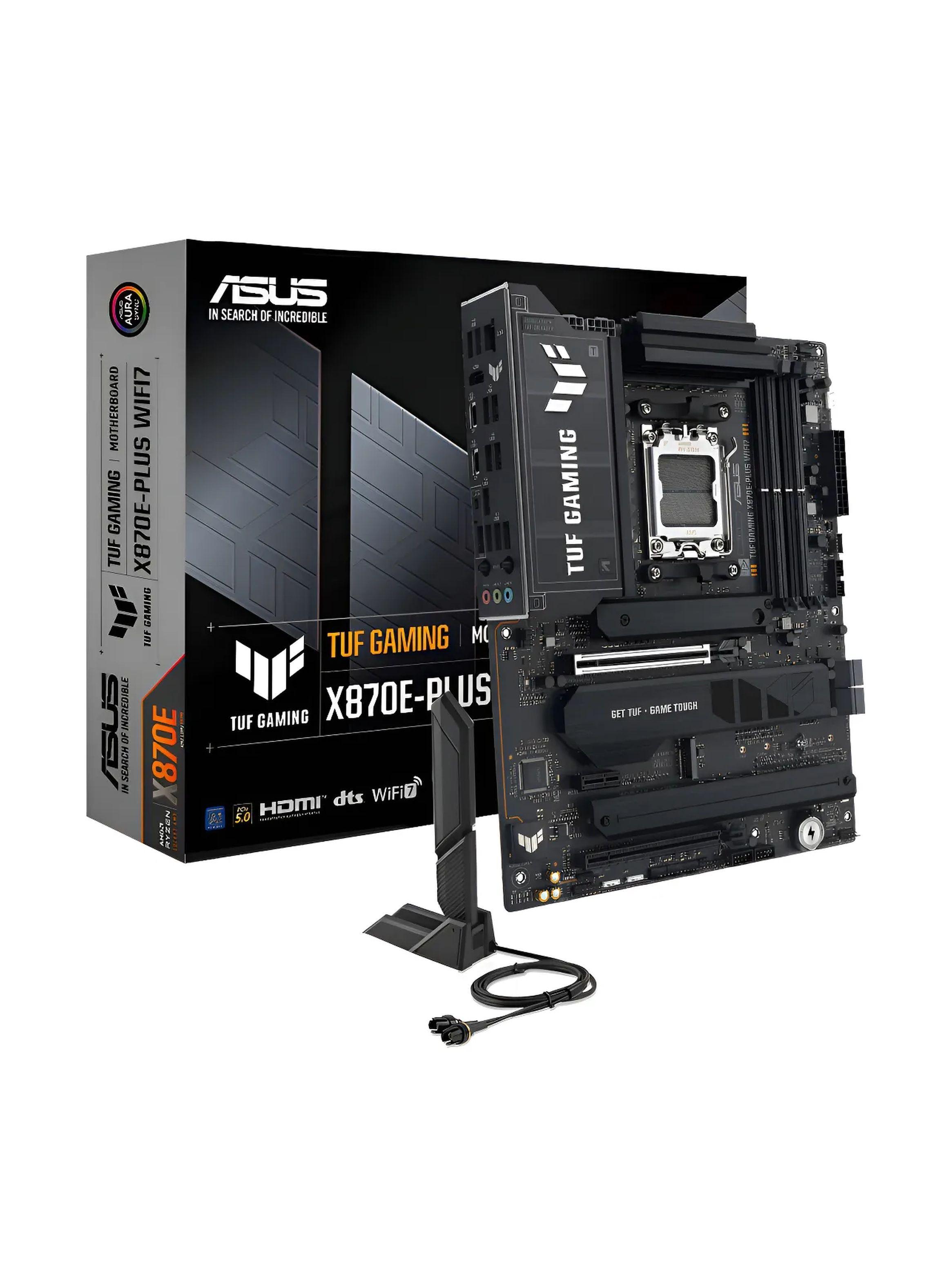Placa Madre ASUS TUF Gaming X870E Plus WiFi 7 AM5 DDR5 PCIe 5 0-0