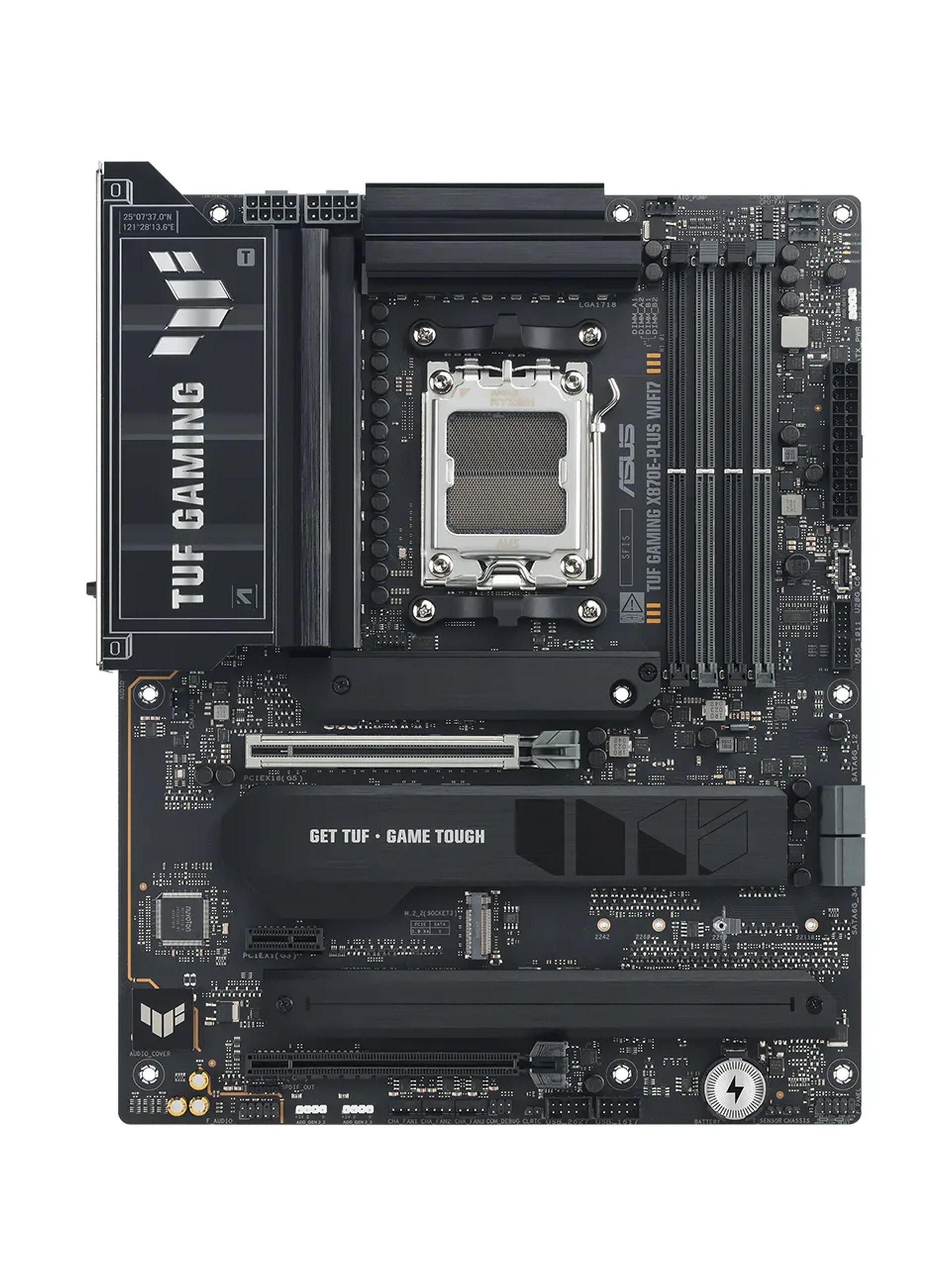 Placa Madre ASUS TUF Gaming X870E Plus WiFi 7 AM5 DDR5 PCIe 5 0-1