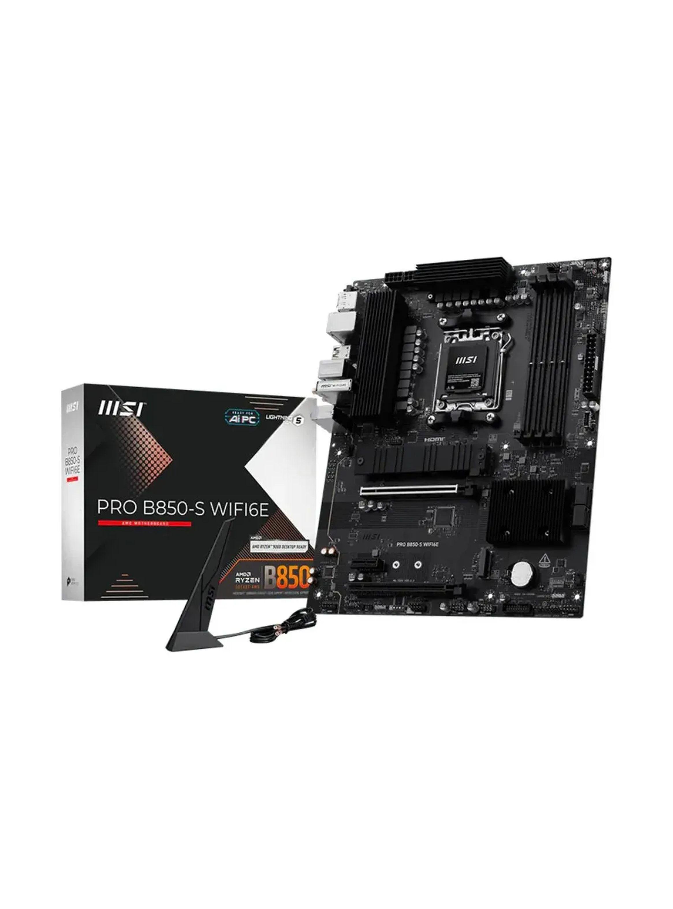 Placa Madre MSI PRO B850 S WIFI6E AM5 DDR5 WiFi 6E PCIe 5 0-0