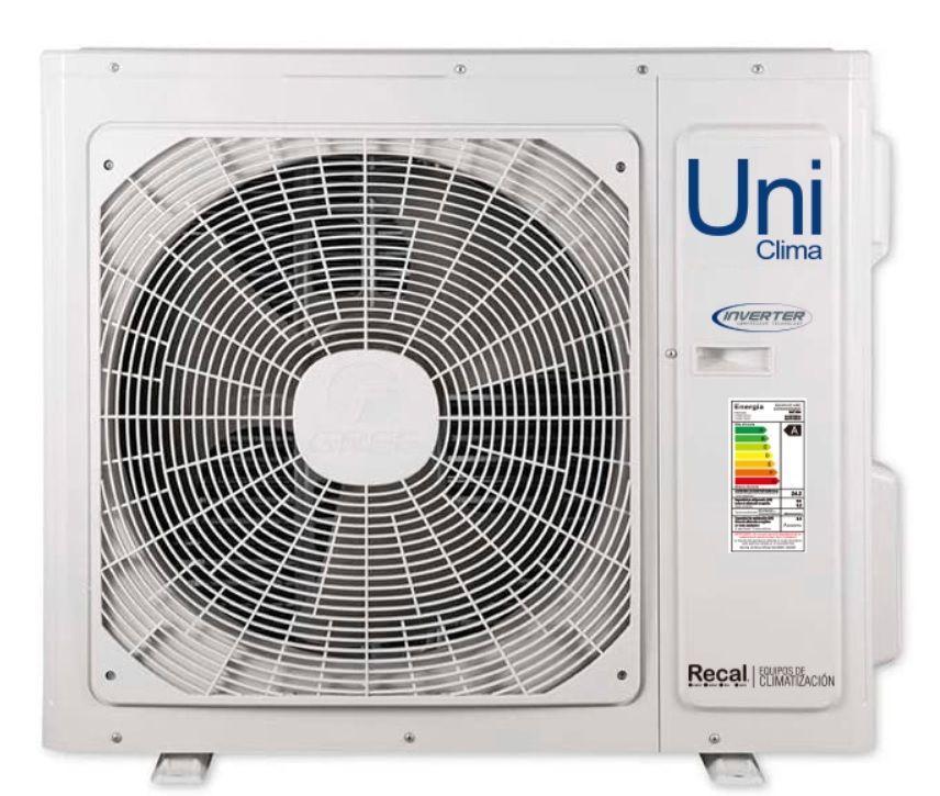 Aire acondicionado INVERTER UNICLIMA/GREE 18.000bt-2
