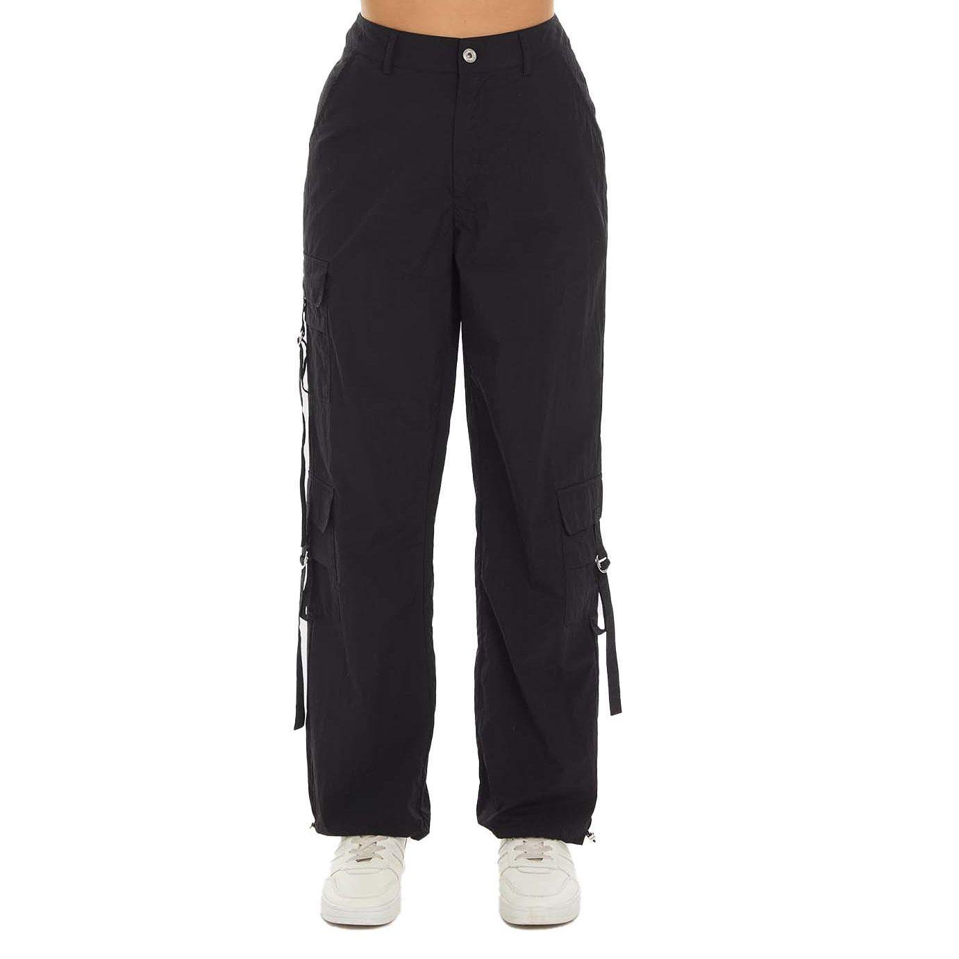 Pantalón Mujer Parachute Negro Fashion's Park-0