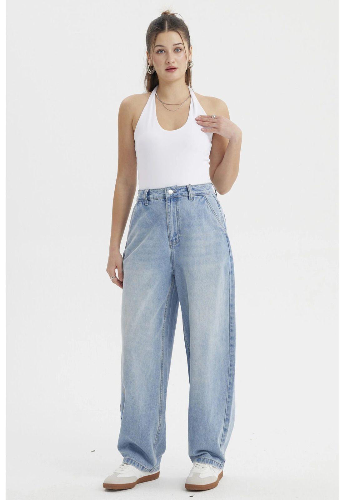 Polera Peto Mujer Halter Liso Crop Blanco-3