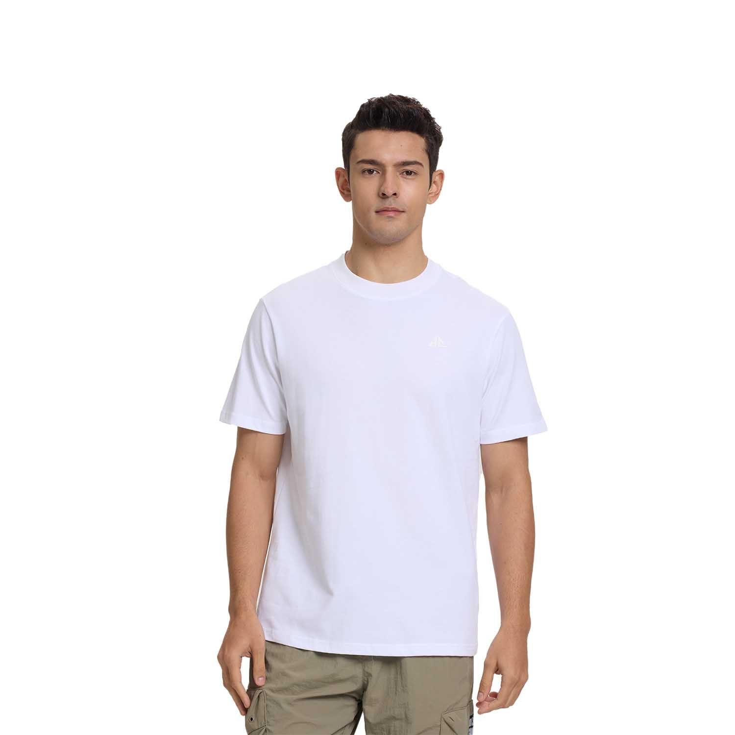 Polera Hombre Long Fit Básica Blanco Fsp Fashion's Park-0