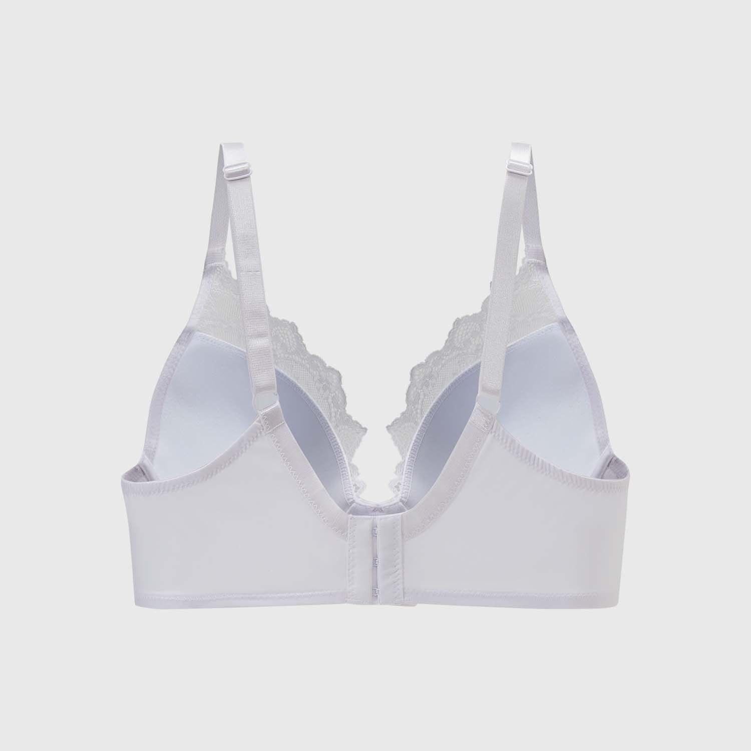 Sostén Mujer Copa Support Con Detalle Blanco Fashion's Park-1