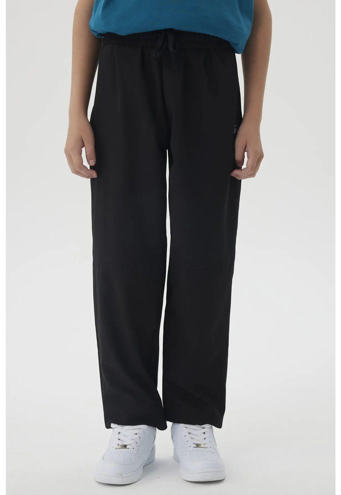 Pantalón Niño Jogger Deportivo Negro-0