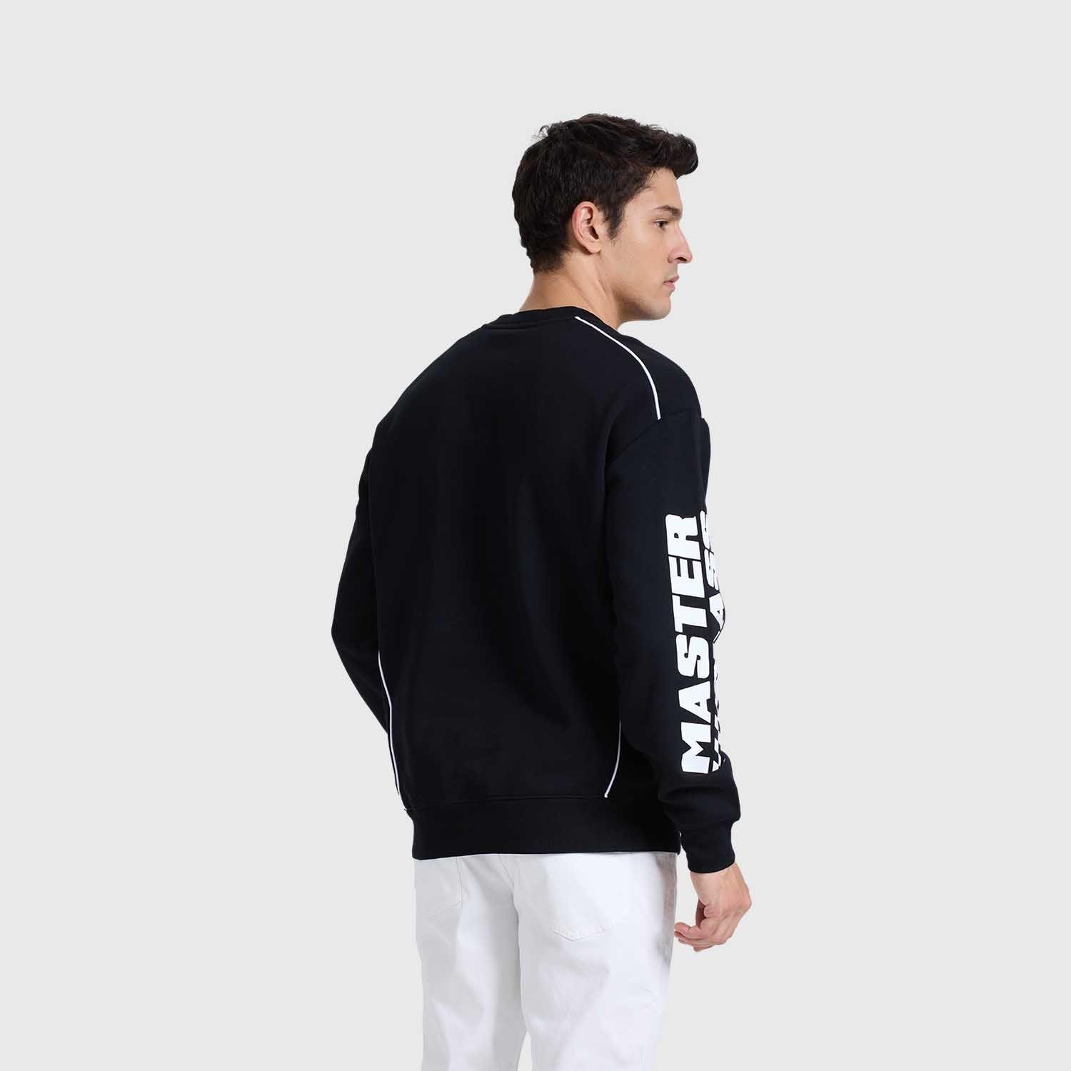 Polerón Hombre Racing Negro Fashion's Park-2