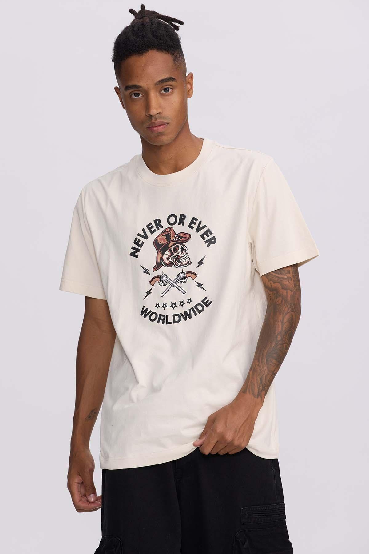 Polera Hombre Central West Crema-0