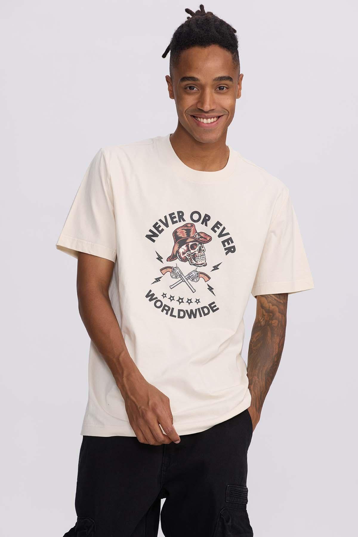 Polera Hombre Central West Crema-1