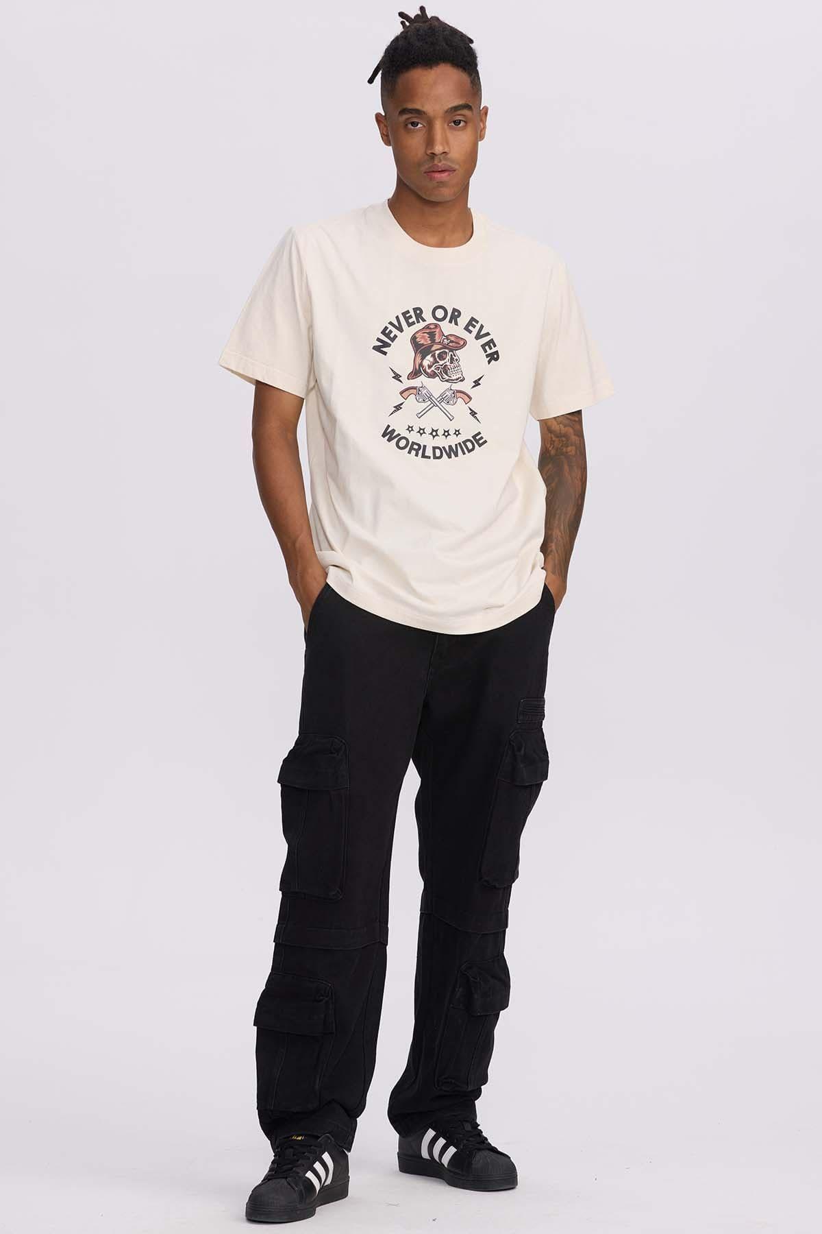Polera Hombre Central West Crema-3