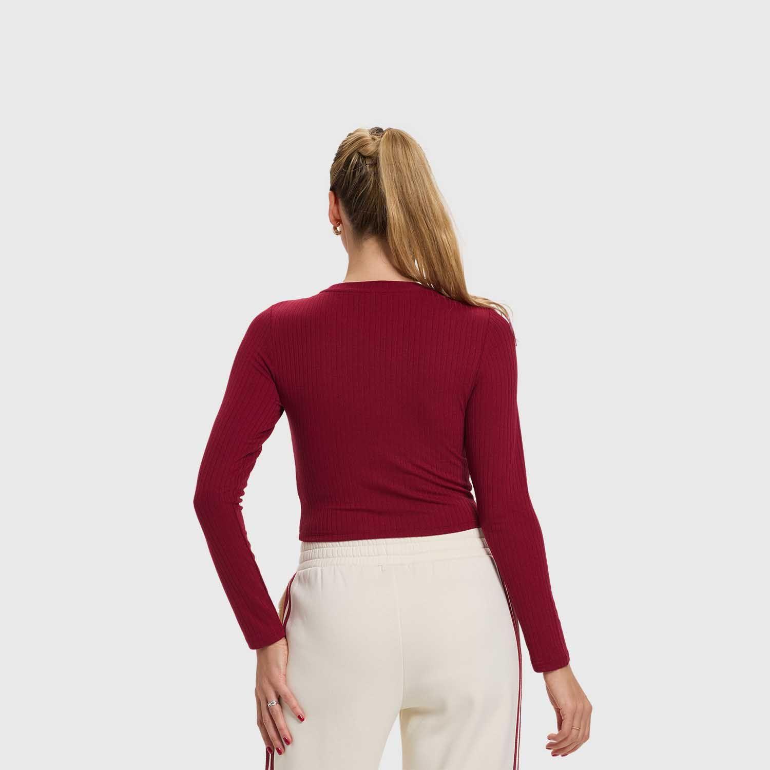 Polera Mujer Lisa Burdeo I Fashion's Park-2