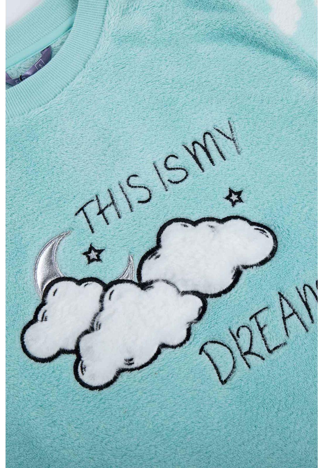 Pijama Mujer Polar Aqua - ll-2