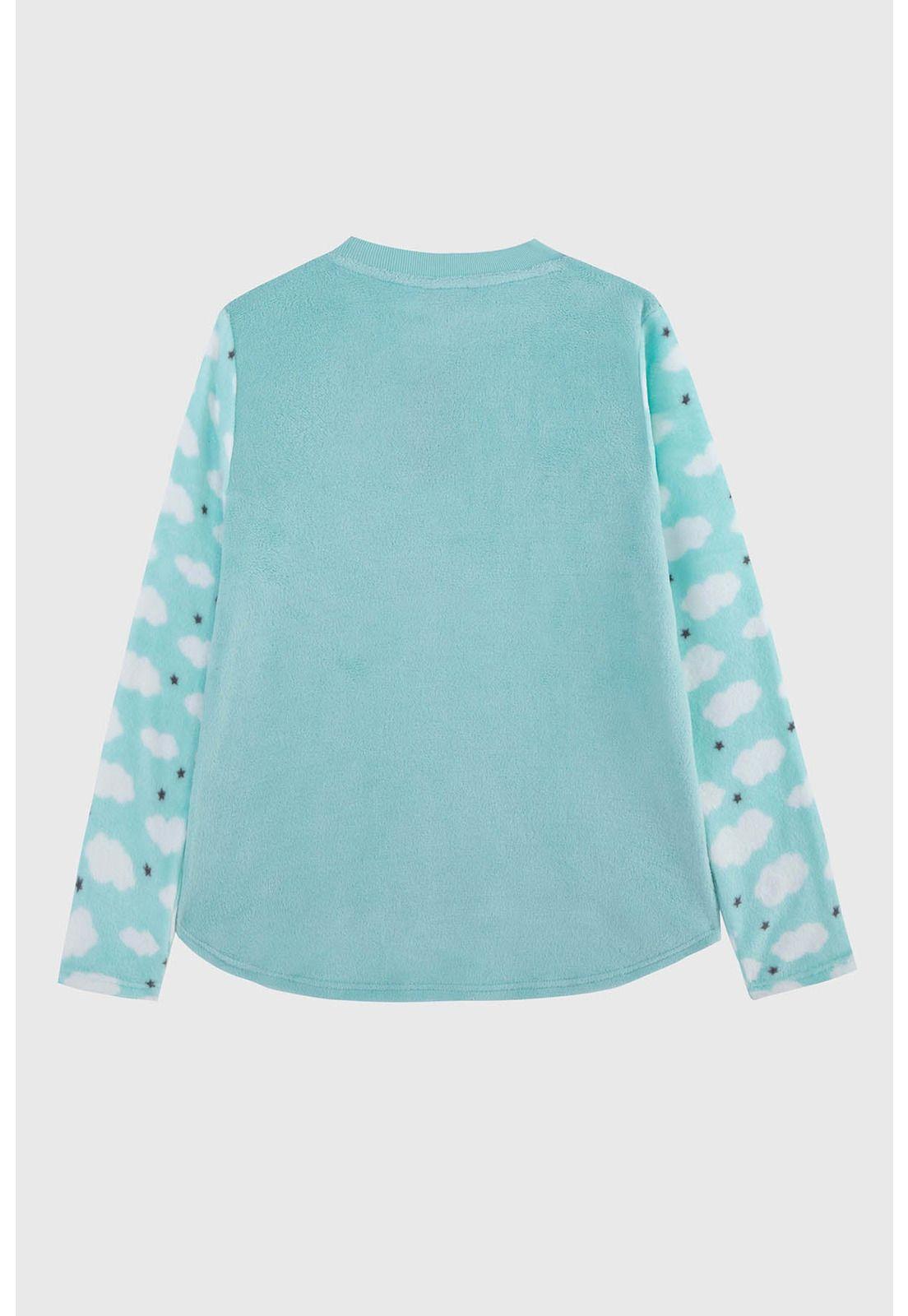Pijama Mujer Polar Aqua - ll-3