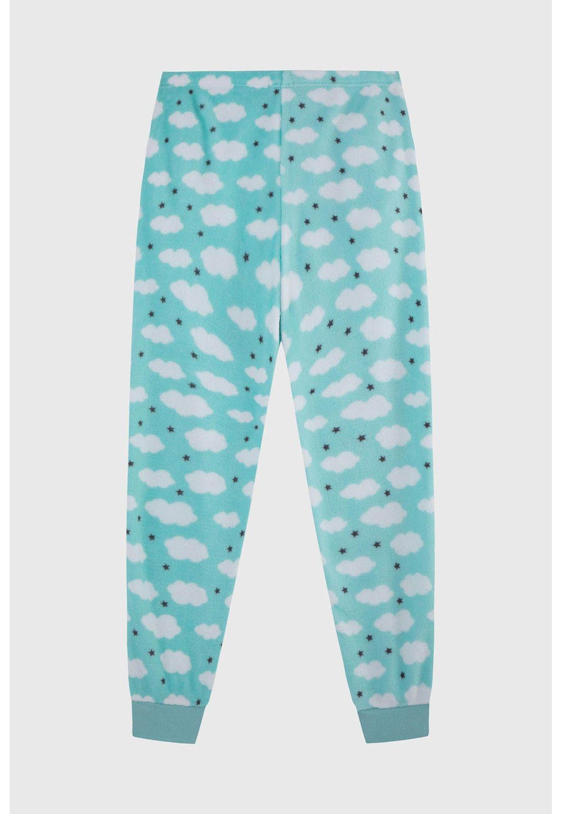 Pijama Mujer Polar Aqua - ll-4