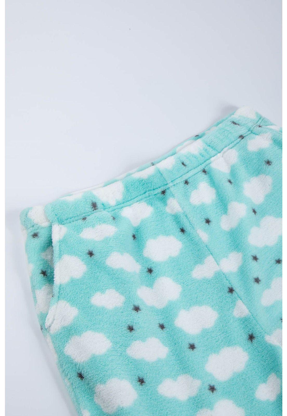 Pijama Mujer Polar Aqua - ll-5