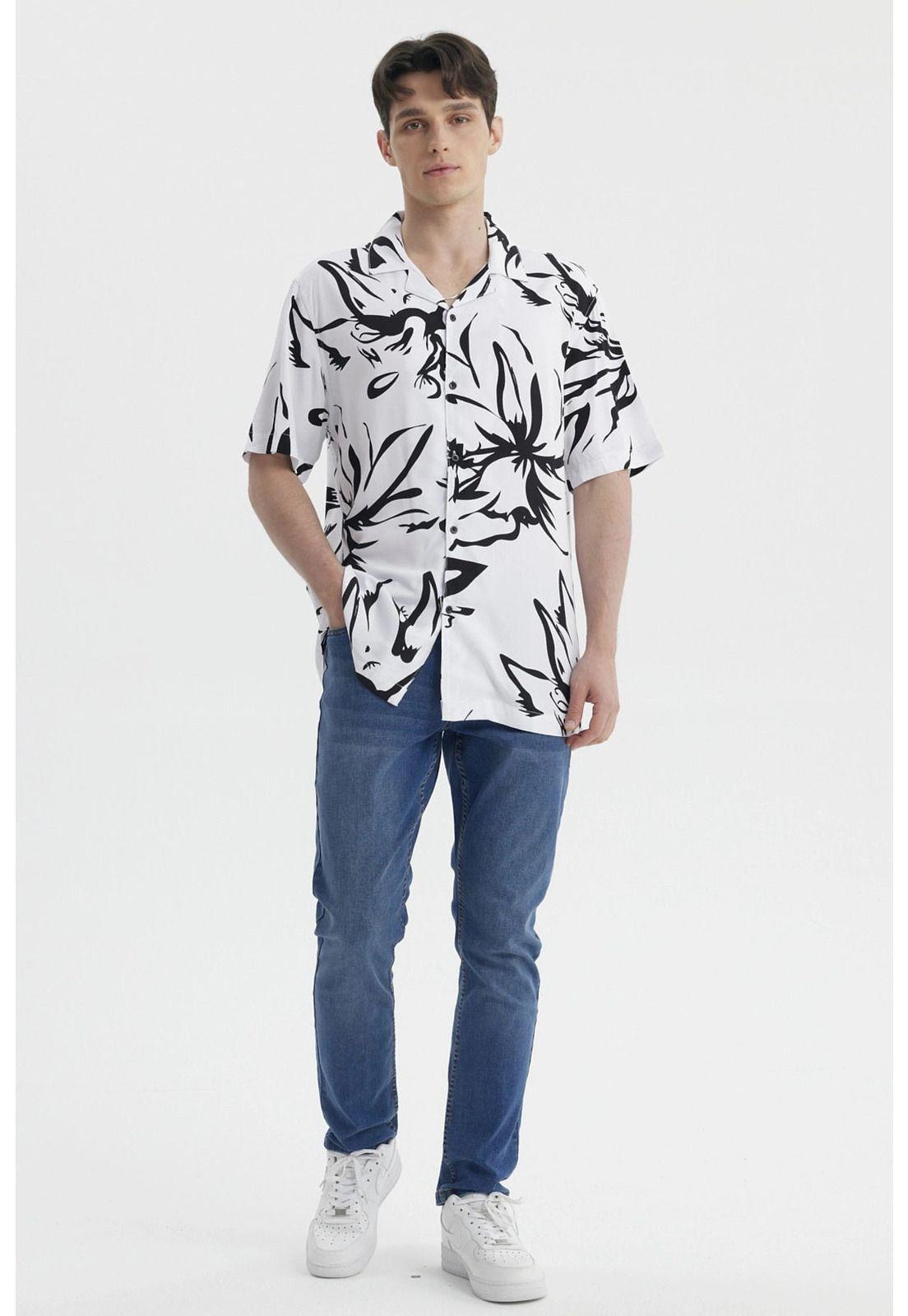 Camisa Hombre Rapport Blanco- ll-3