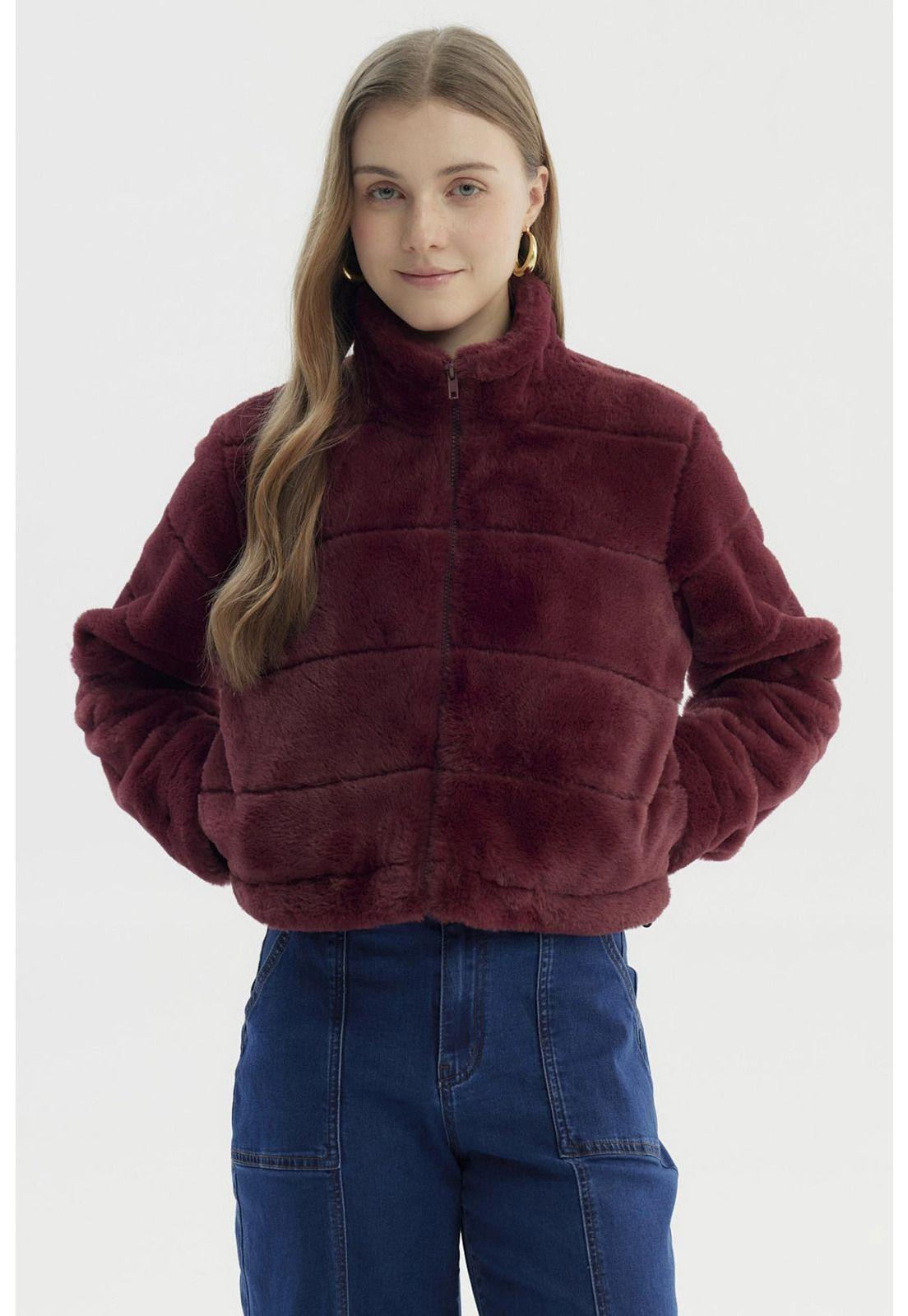 Chaqueta Mujer Juvenil Rojo-0