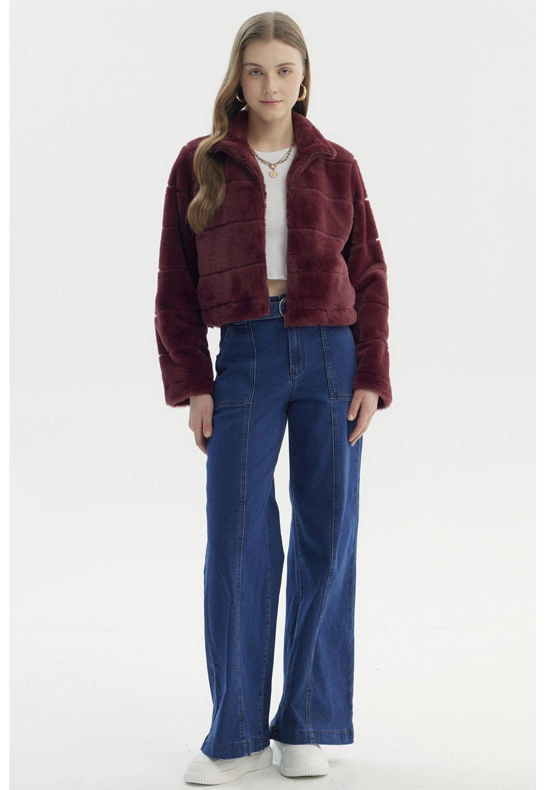 Chaqueta Mujer Juvenil Rojo-3