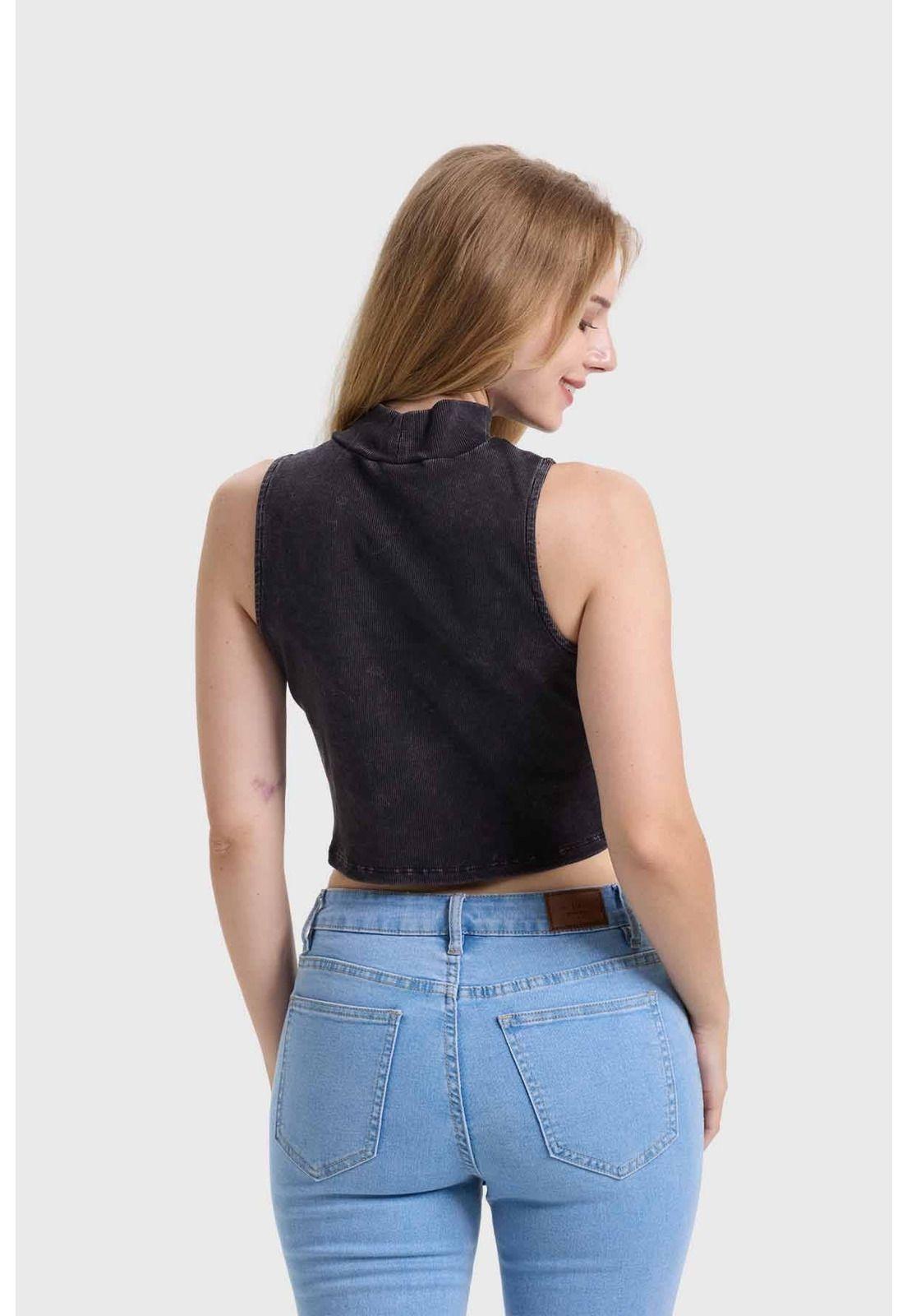 Polera Mujer Negro - V-2