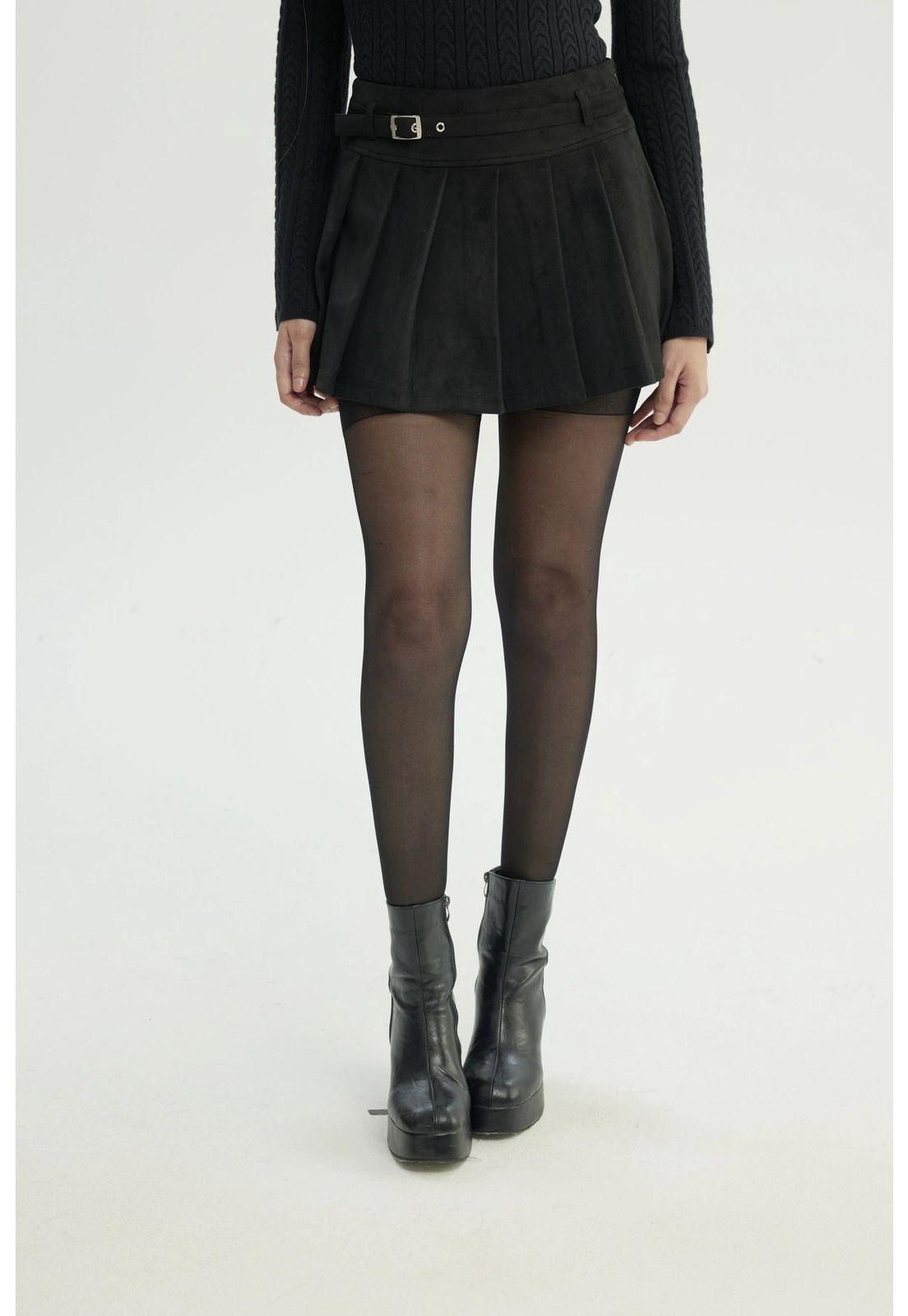 Falda Mujer Juvenil Negro - lll-0