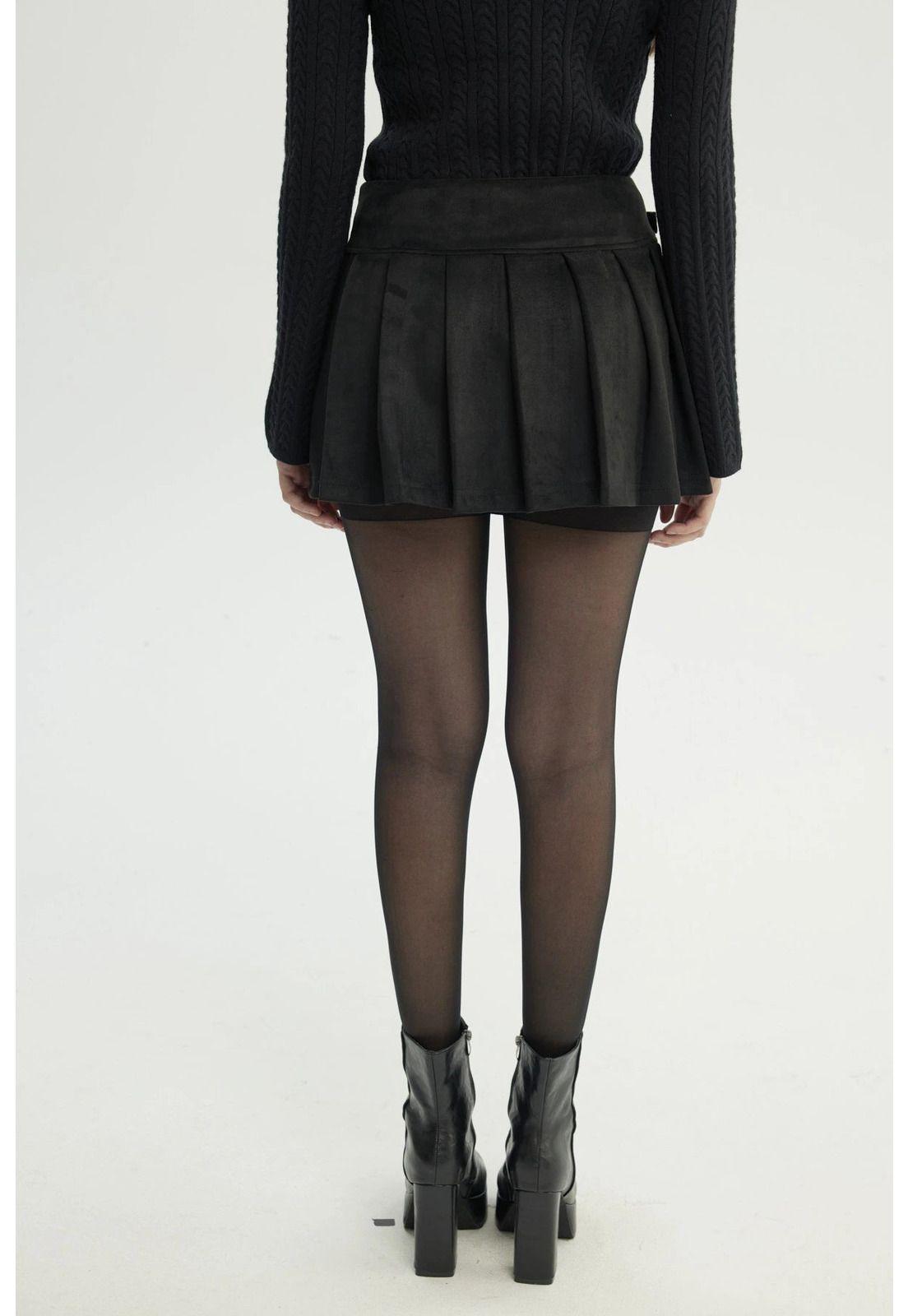 Falda Mujer Juvenil Negro - lll-2