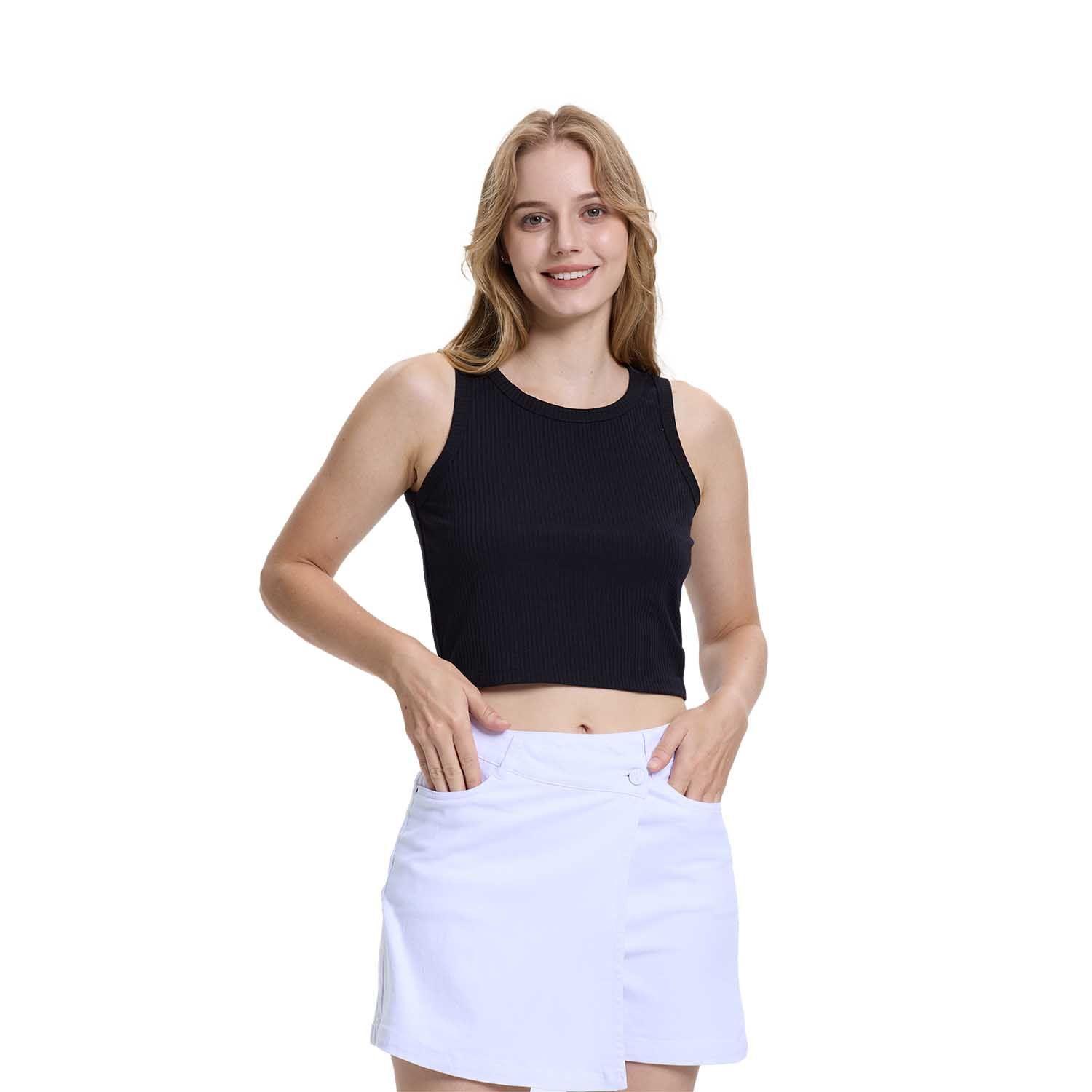 Polera Mujer Sudadera Negro Fashions Park-0