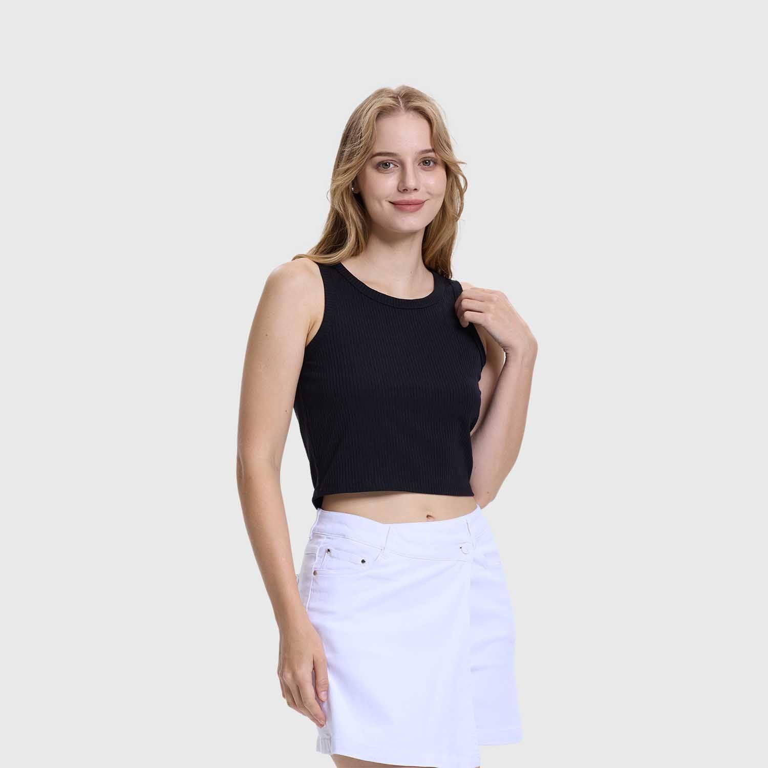 Polera Mujer Sudadera Negro Fashions Park-1