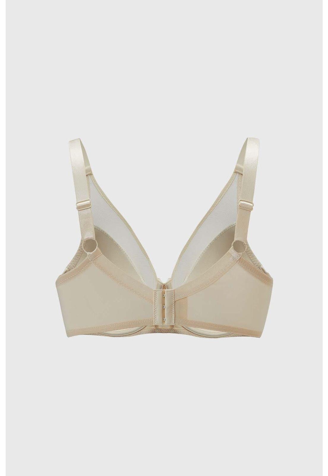 Sostén Mujer Detalle Mesh Crudo-1