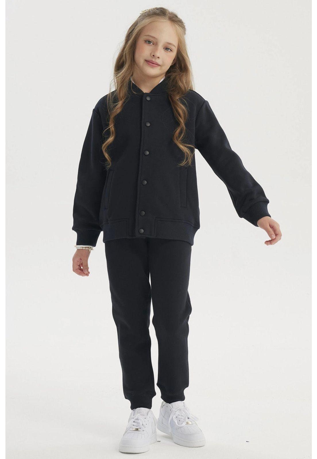 Chaqueta Niña College Azul Marino- ll-3