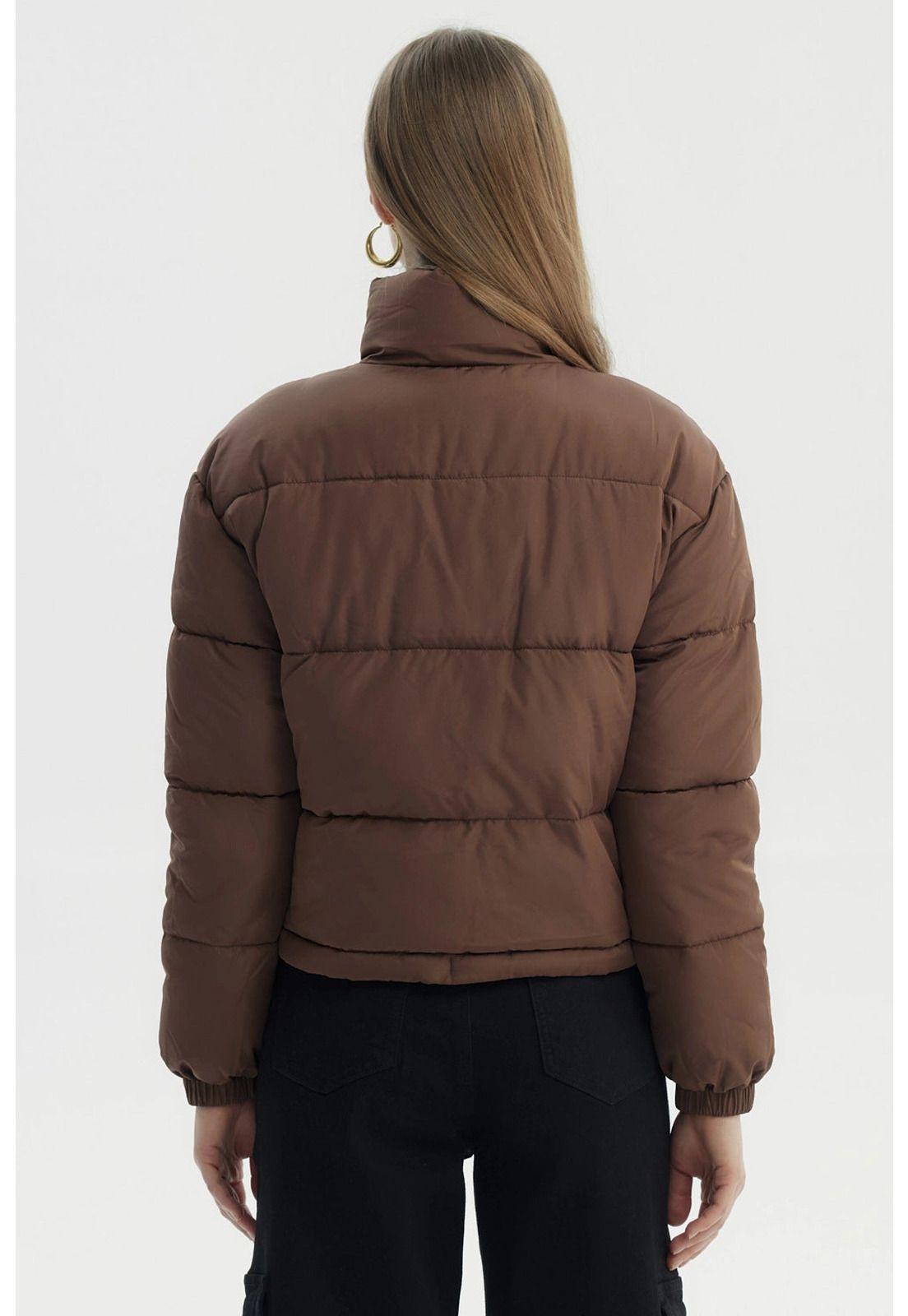 Parka Mujer Puffa Chocolate-2